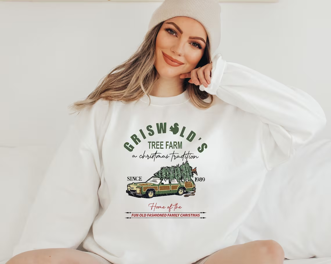 Griswold's Tree Farm Since 1989 Sweatshirt-carlalin