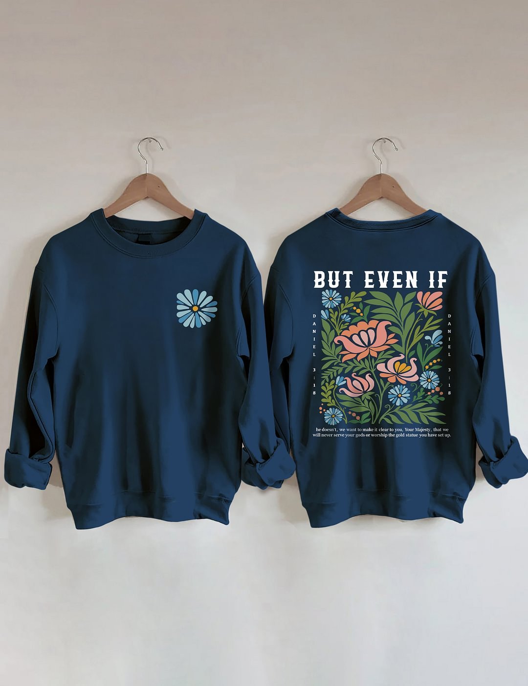 But Even If Boho Christian Sweatshirt-carlalin