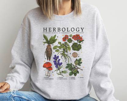 Herbology Plants Sweatshirt
