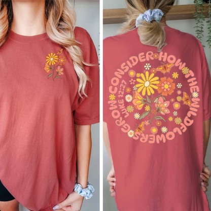 Boho Bible Verse Faith Based Trendy T-Shirt-carlalin