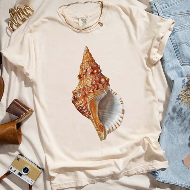 Ocean Graphic T-Shirt-carlalin