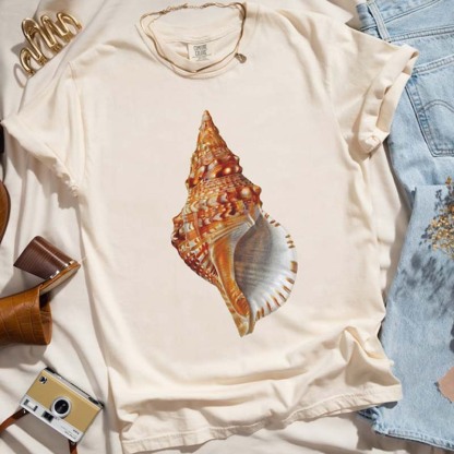 Ocean Graphic T-Shirt-carlalin