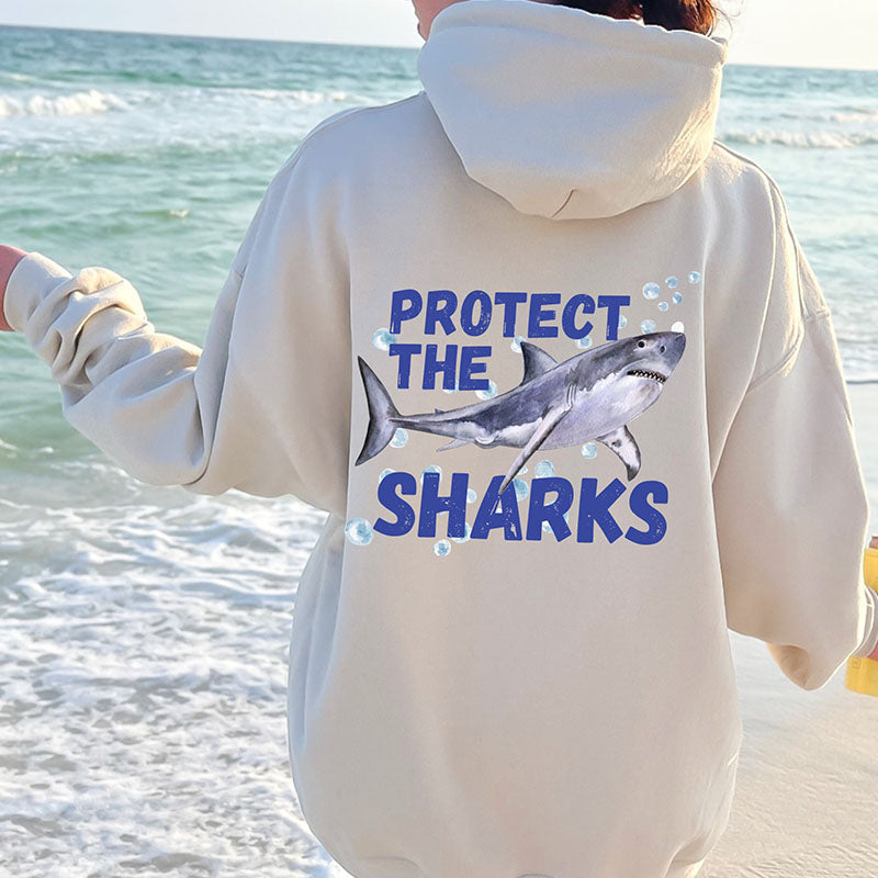 Protect The Sharks  Hoodie-carlalin