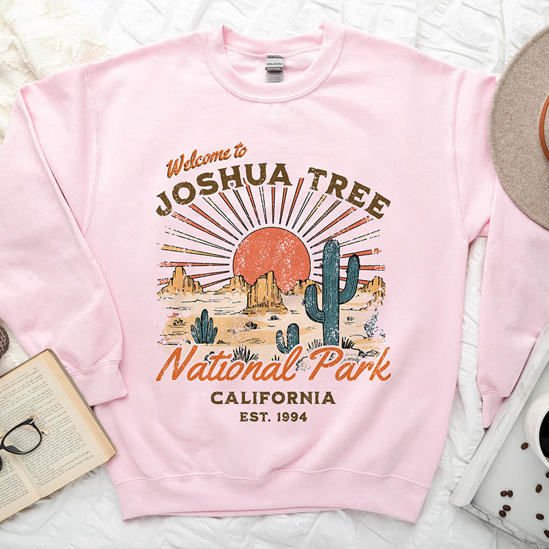 Joshua  National Park Hiking Sweatshirt-carlalin