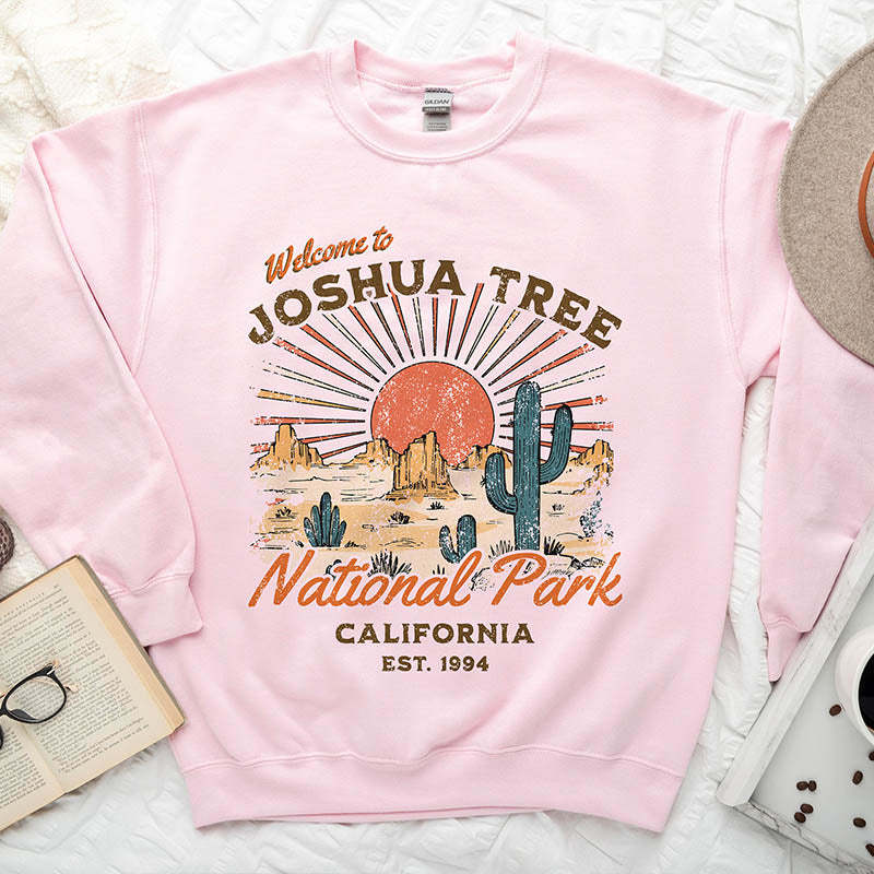 Joshua  National Park Hiking Sweatshirt-carlalin