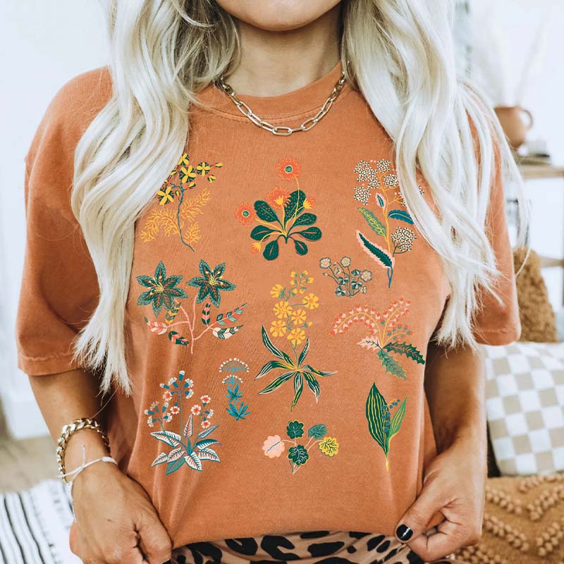 Best Friend Gift Wildflower T-Shirt-carlalin