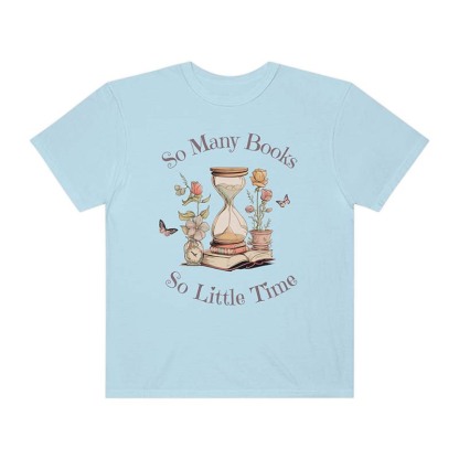 So Many Books So Little Time Bookworm T-Shirt-carlalin