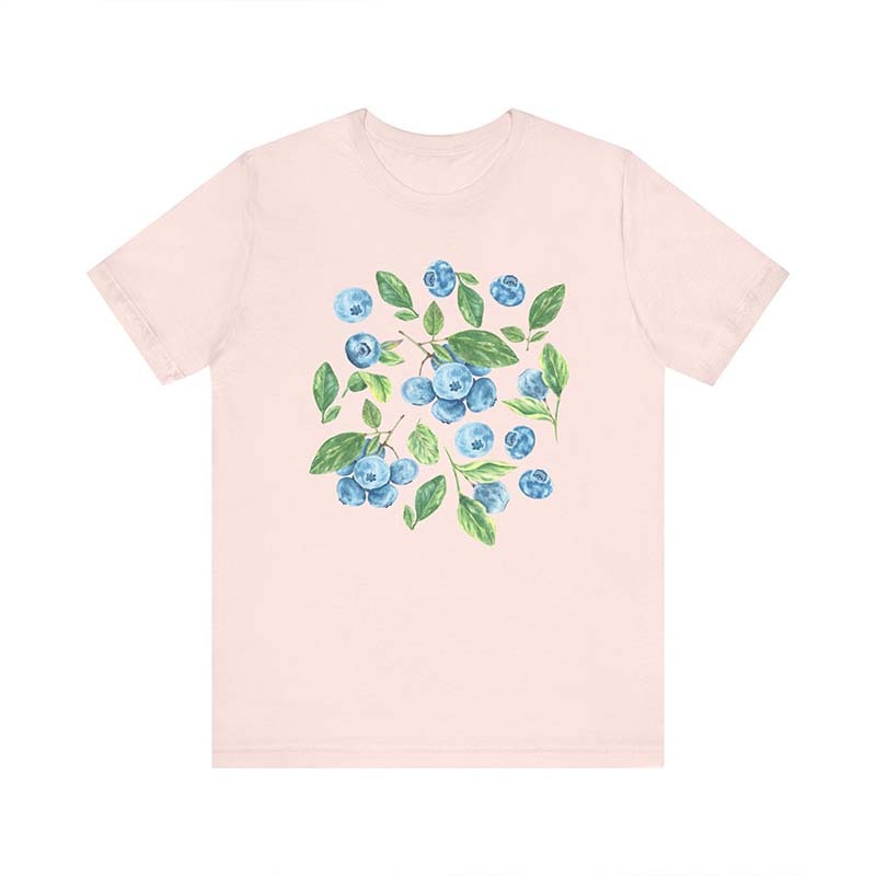 Blueberries Fruit Lover Gift T-Shirt-carlalin