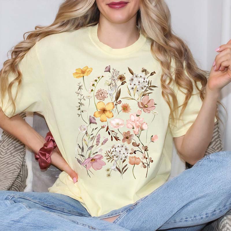 Flower Gift for Vanilla Girl T-Shirt-carlalin