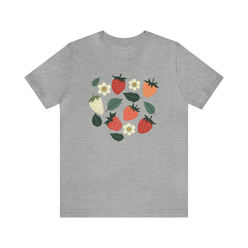 Strawberry Fruit Aesthetic T-Shirt-carlalin