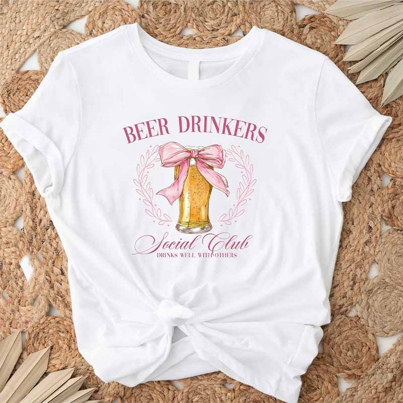 Beer Drinkers Social Club T-Shirt-carlalin