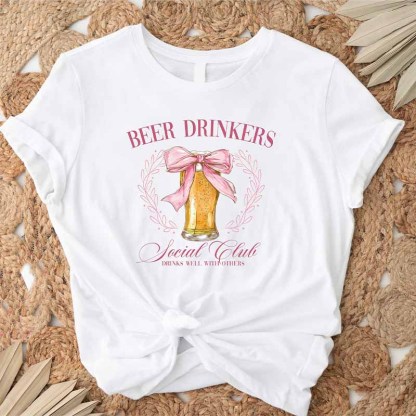 Beer Drinkers Social Club T-Shirt-carlalin