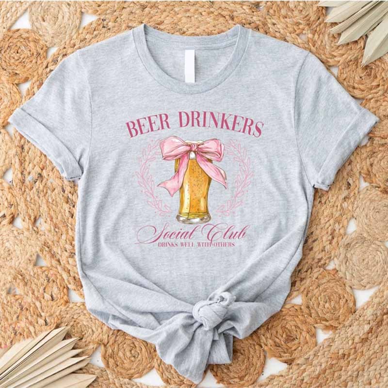 Beer Drinkers Social Club T-Shirt-carlalin