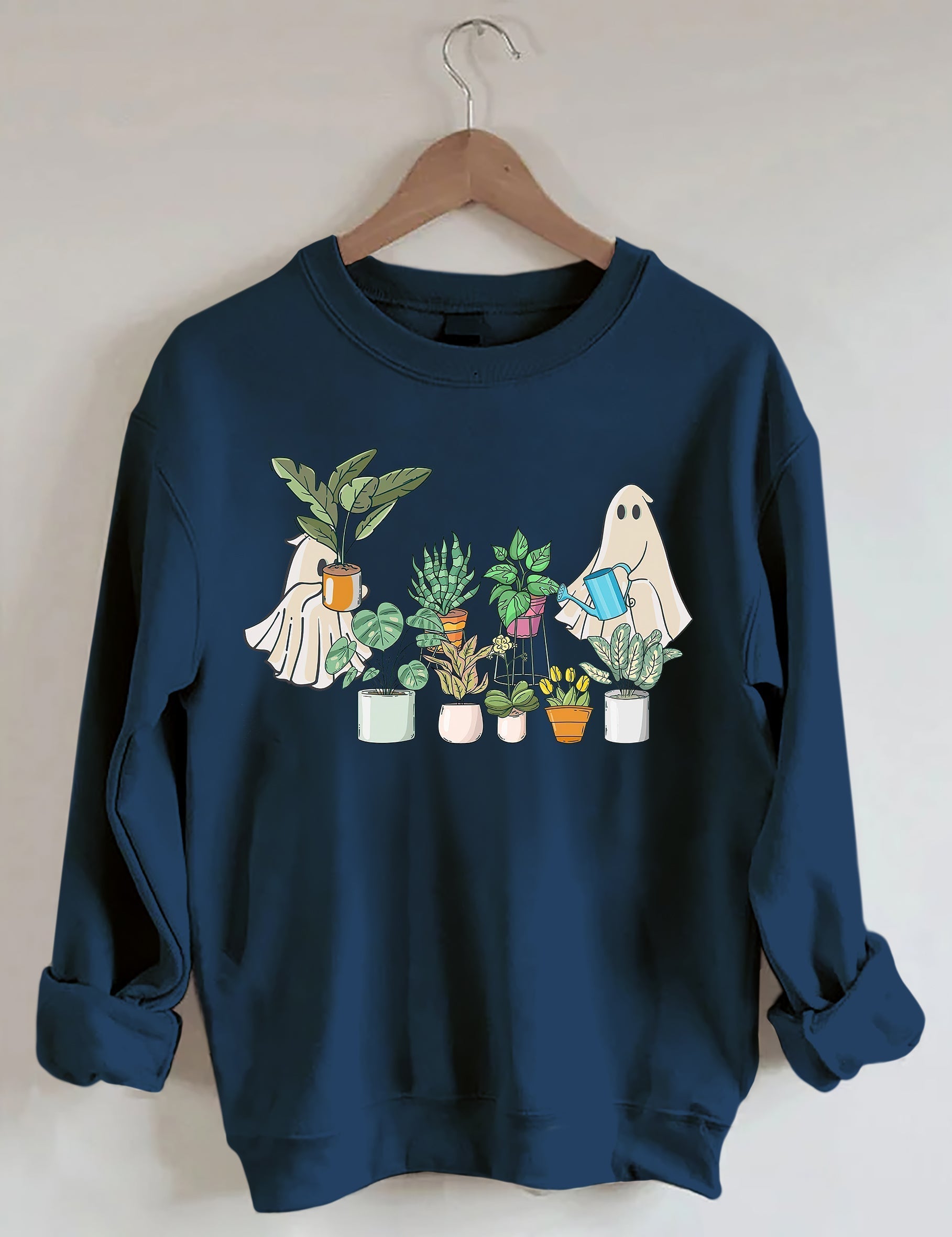 Ghost Plant Lady Sweatshirt-carlalin