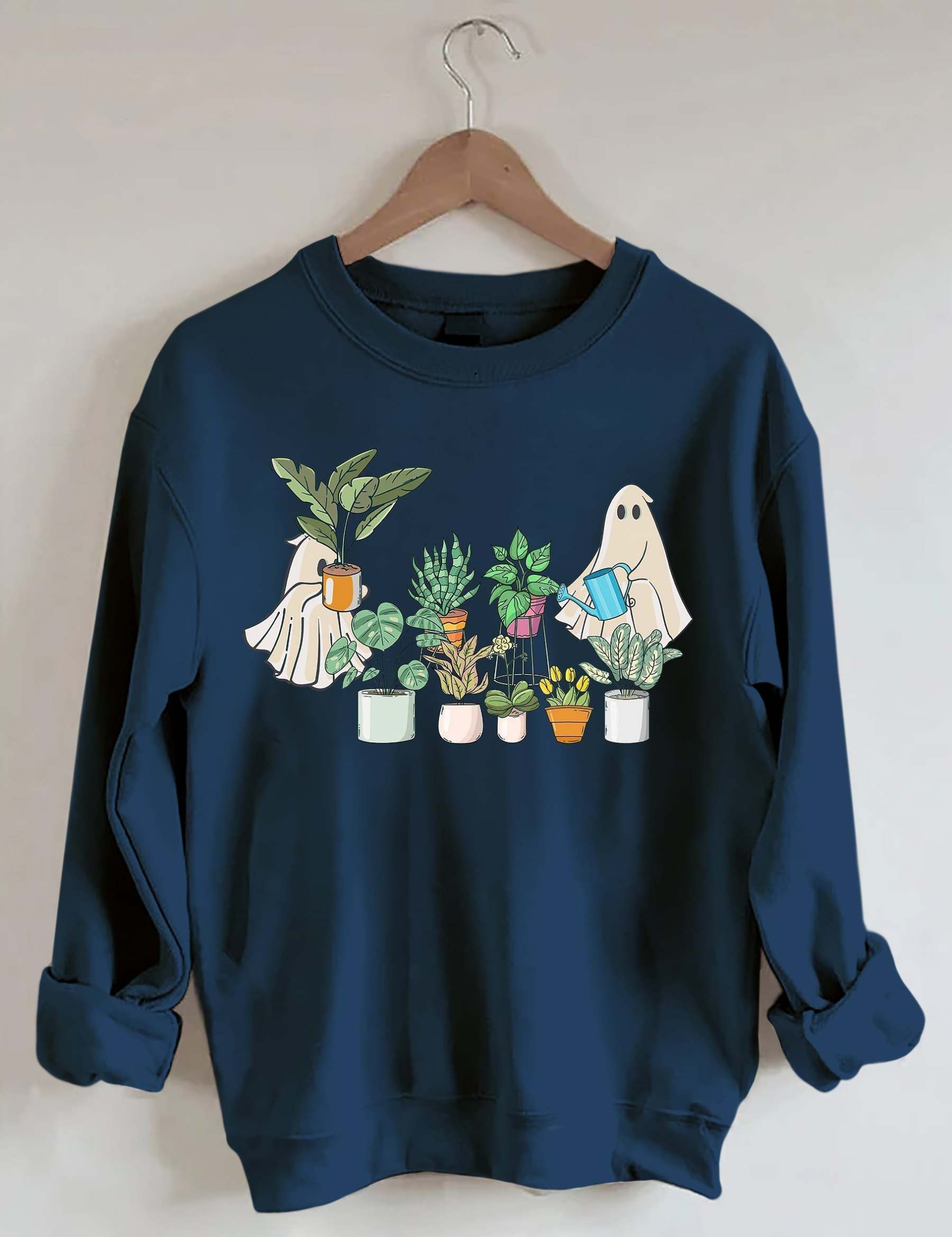 Ghost Plant Lady Sweatshirt-carlalin