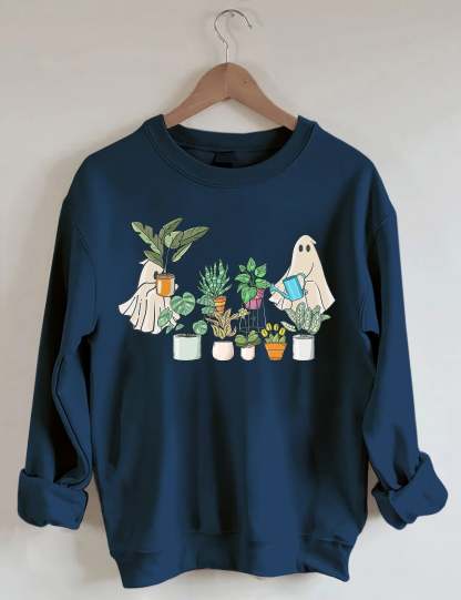 Ghost Plant Lady Sweatshirt-carlalin