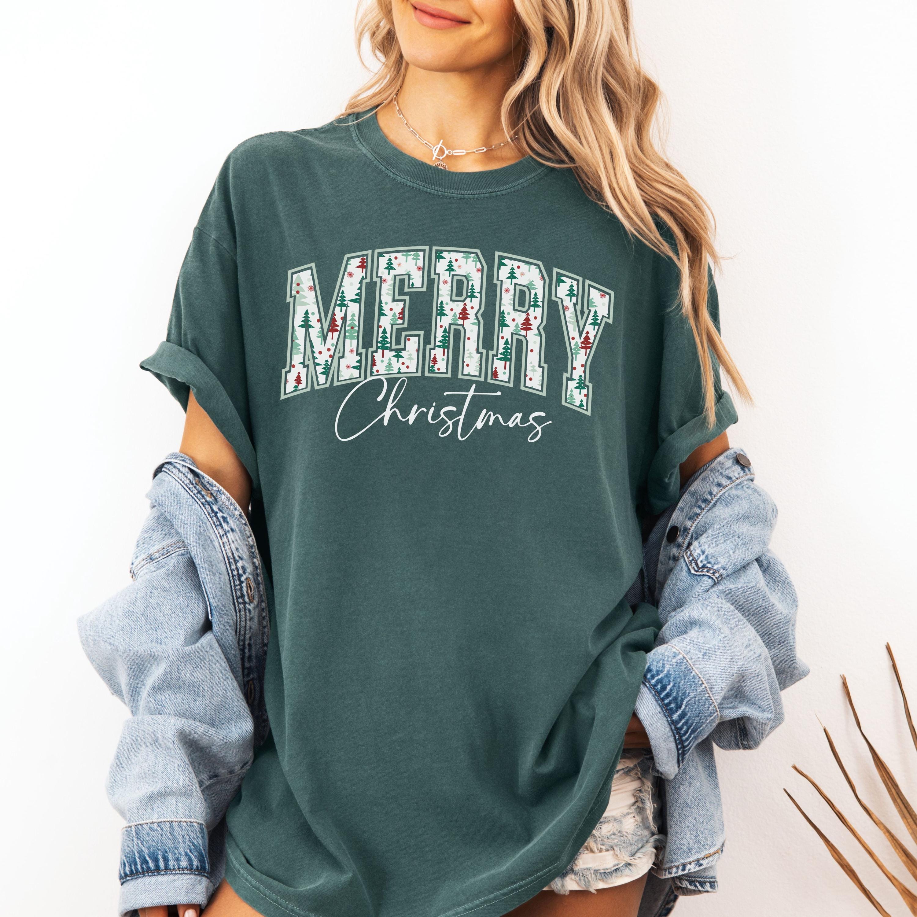Comfort Colors Merry Christmas Shirt