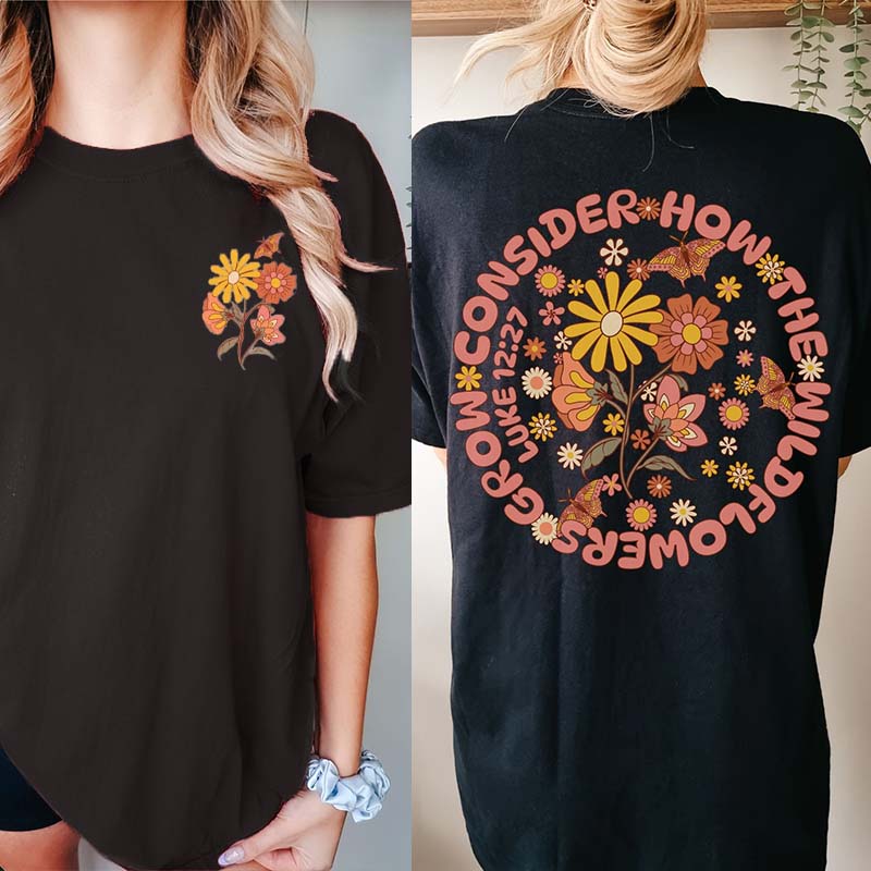 Boho Bible Verse Faith Based Trendy T-Shirt-carlalin