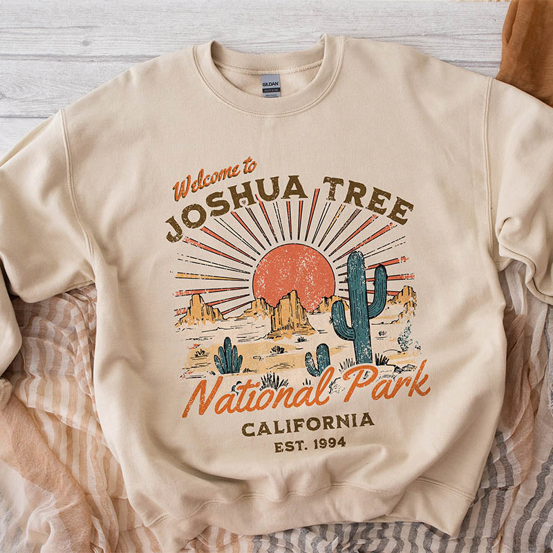 Joshua  National Park Hiking Sweatshirt-carlalin