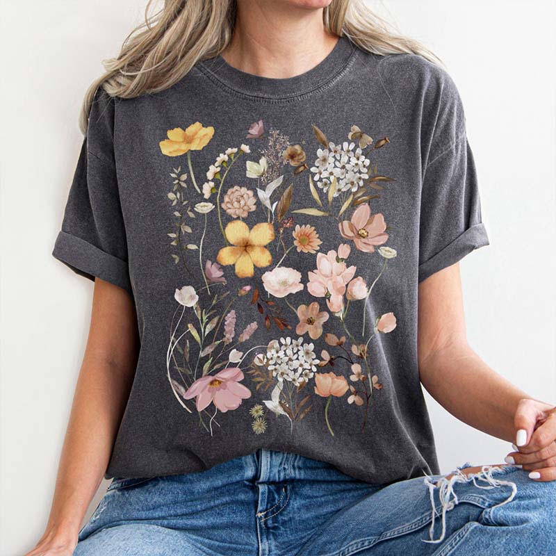Flower Gift for Vanilla Girl T-Shirt-carlalin