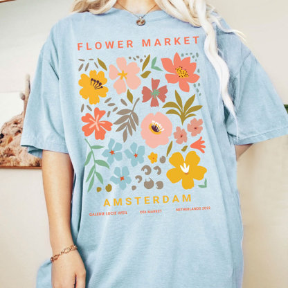Wildflower Best Friend Gift T-Shirt-carlalin