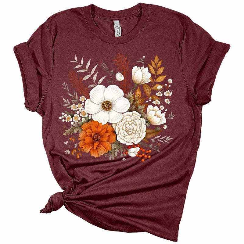 Botanical Summer Plant Lover Gift T-Shirt-carlalin