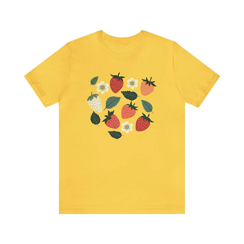 Strawberry Fruit Aesthetic T-Shirt-carlalin