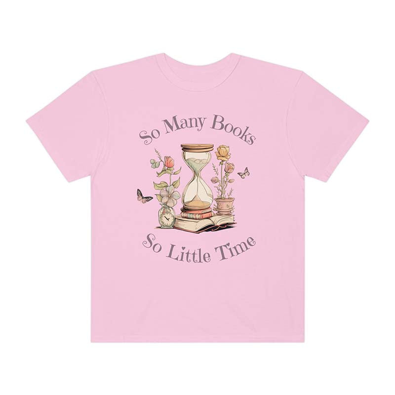 So Many Books So Little Time Bookworm T-Shirt-carlalin