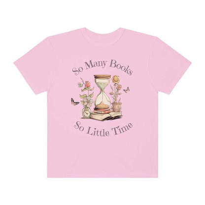So Many Books So Little Time Bookworm T-Shirt-carlalin