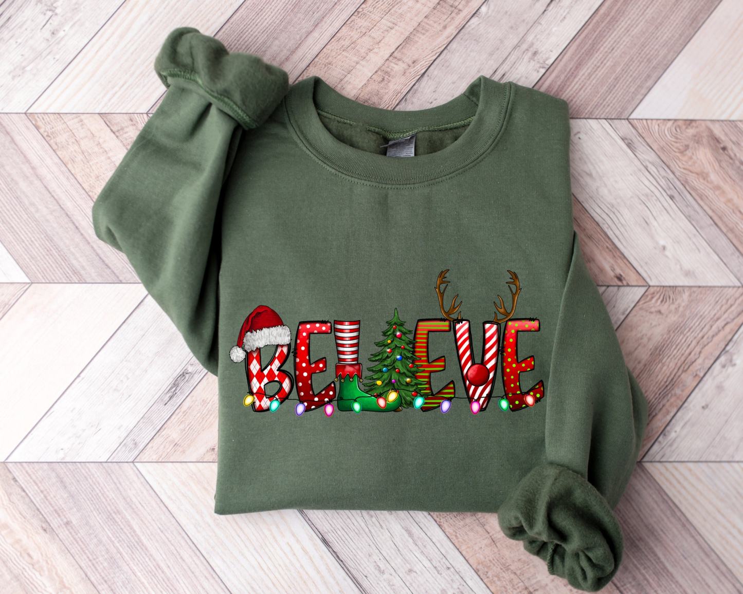 Believe Christmas Sweatshirt