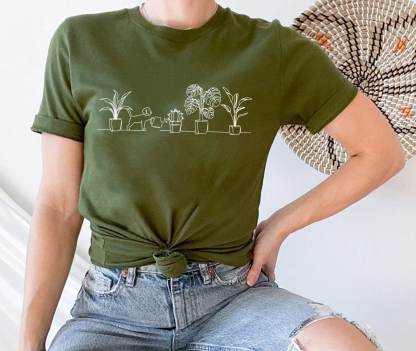 Dog and Plants Shirt