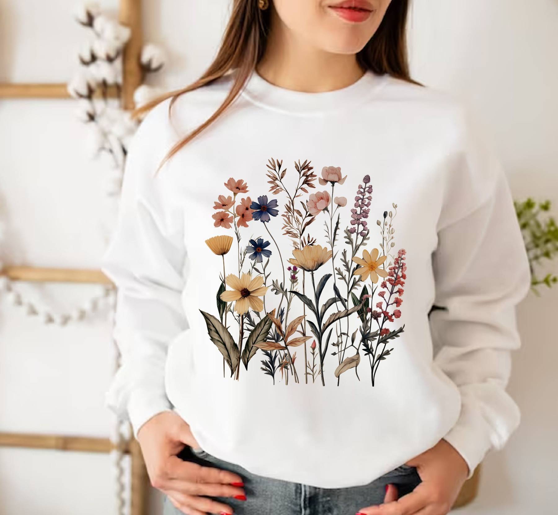 Flower Sweatshirt