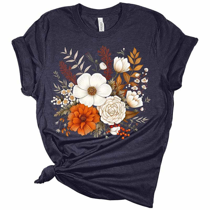 Botanical Summer Plant Lover Gift T-Shirt-carlalin