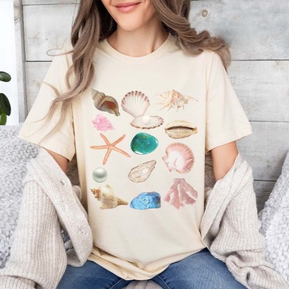 Ocean Nautical Summer T-Shirt-carlalin