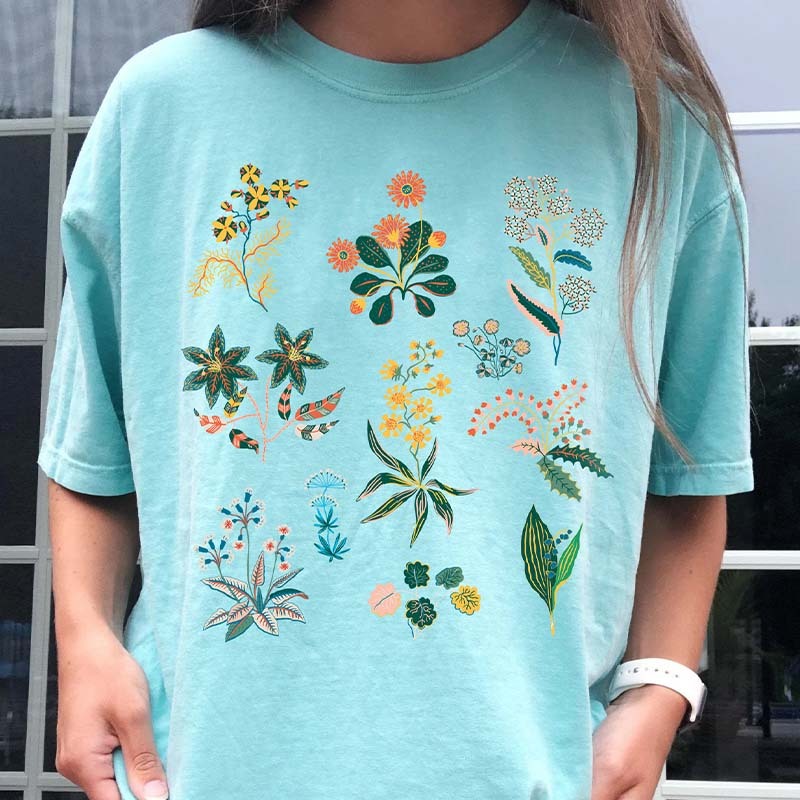 Best Friend Gift Wildflower T-Shirt-carlalin