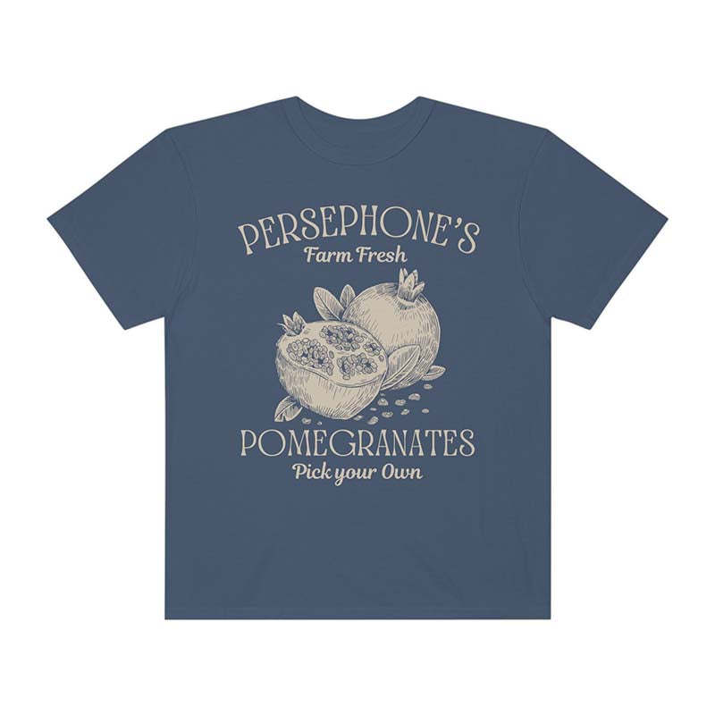 Persephone's Pomegranate Bookish T-Shirt-carlalin