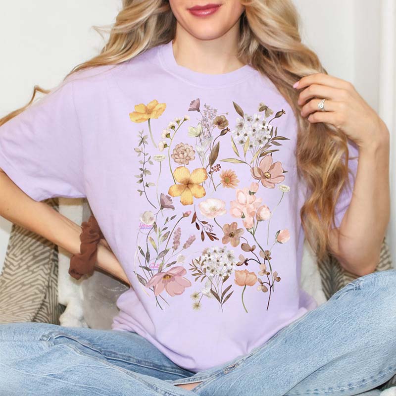 Flower Gift for Vanilla Girl T-Shirt-carlalin