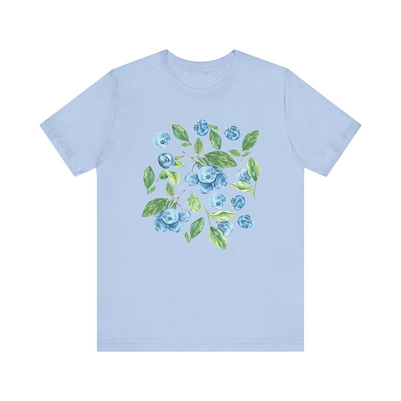 Blueberries Fruit Lover Gift T-Shirt-carlalin