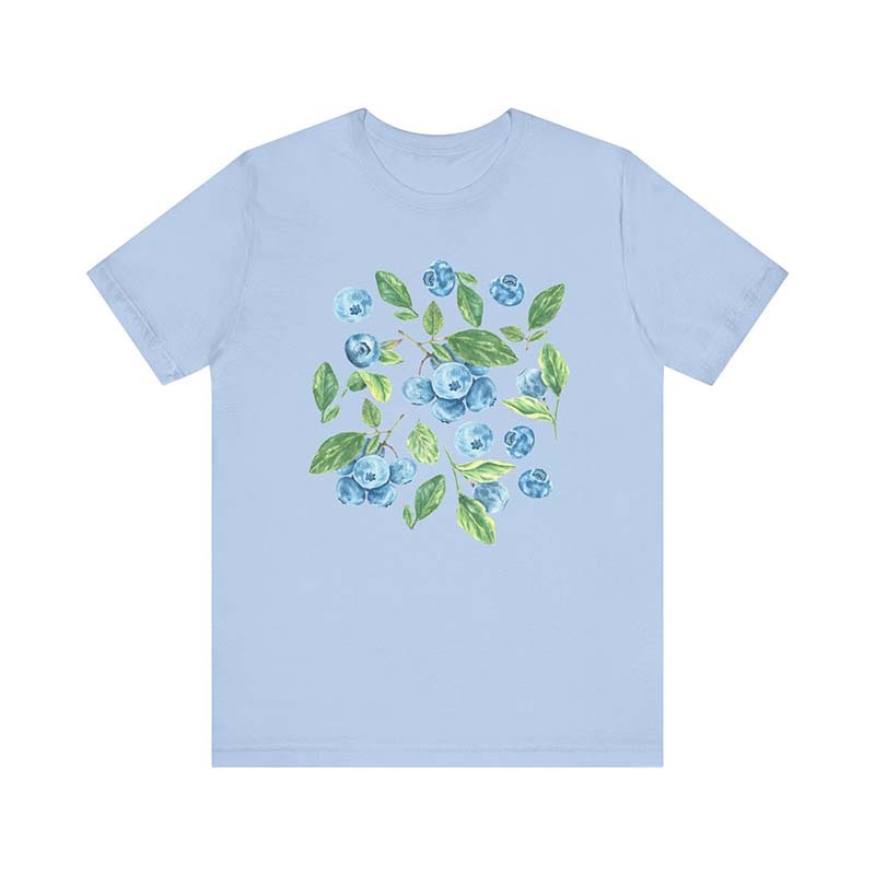Blueberries Fruit Lover Gift T-Shirt-carlalin