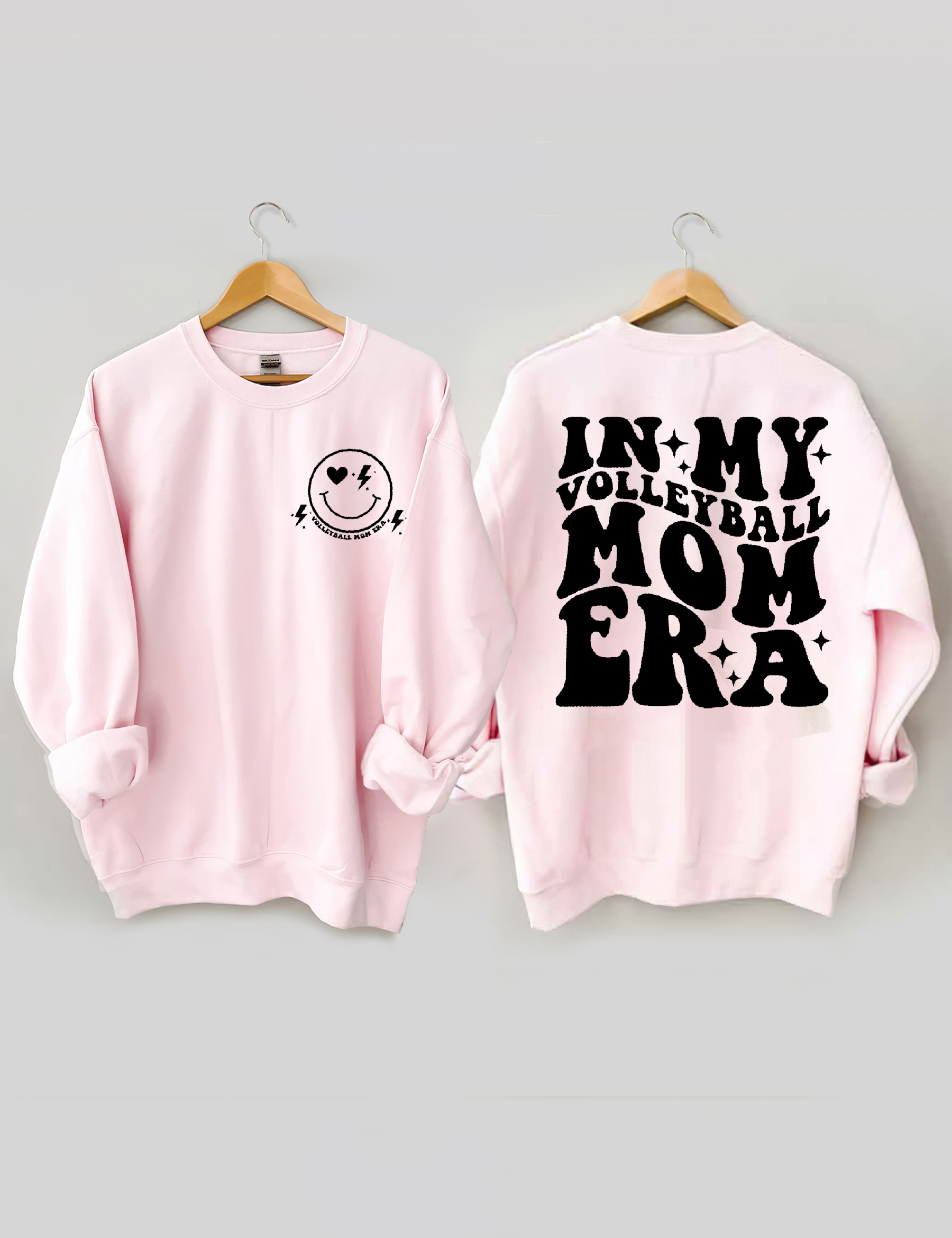 In My Volleyball Mom Era Sweatshirt-carlalin