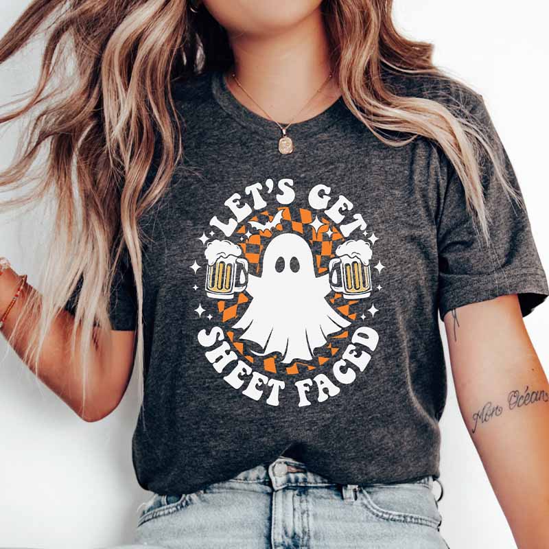 Let's Get Sheet Faced Of Beer  T-Shirt-carlalin