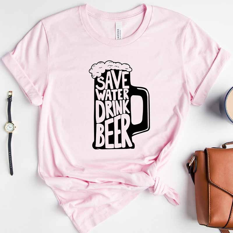 Save Water Drink Beer T-Shirt-carlalin