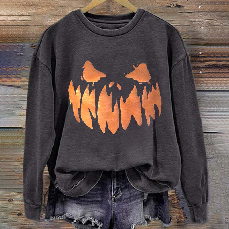 Halloween Spooky Sweatshirt-carlalin