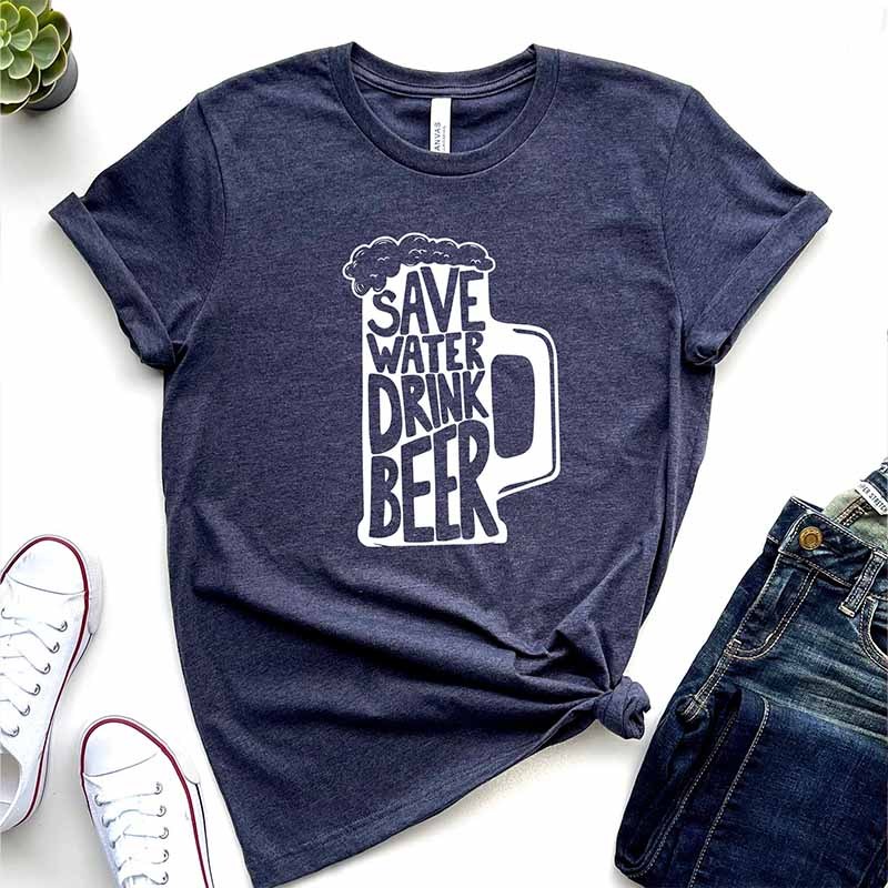 Save Water Drink Beer T-Shirt-carlalin