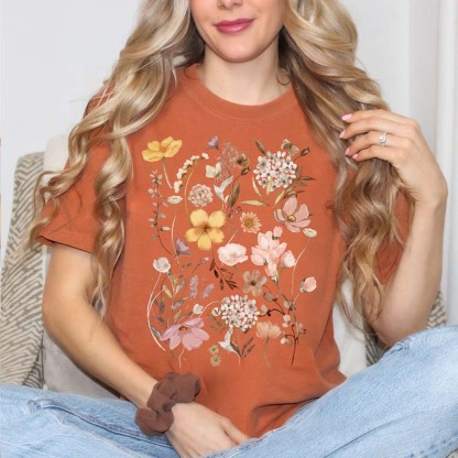 Flower Gift for Vanilla Girl T-Shirt-carlalin