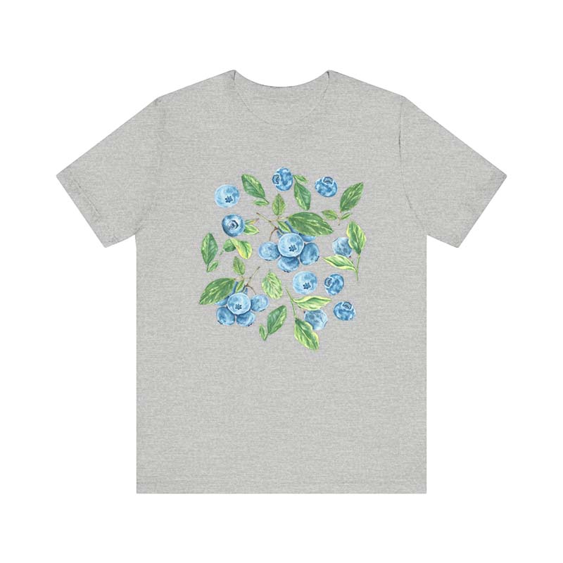 Blueberries Fruit Lover Gift T-Shirt-carlalin