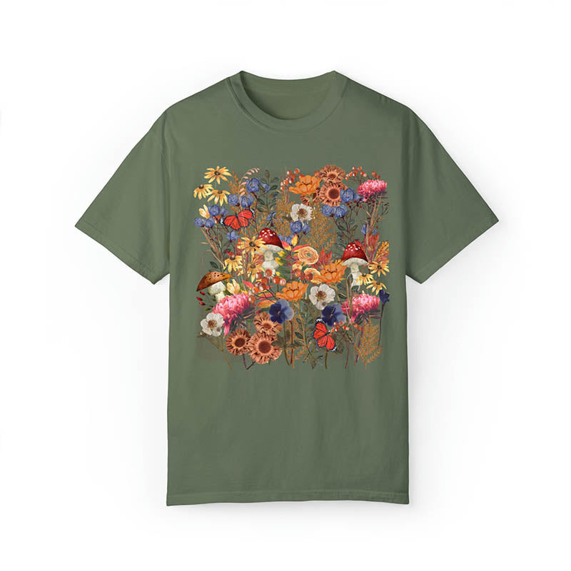 Spring wildflower Nature Lover T-Shirt-carlalin