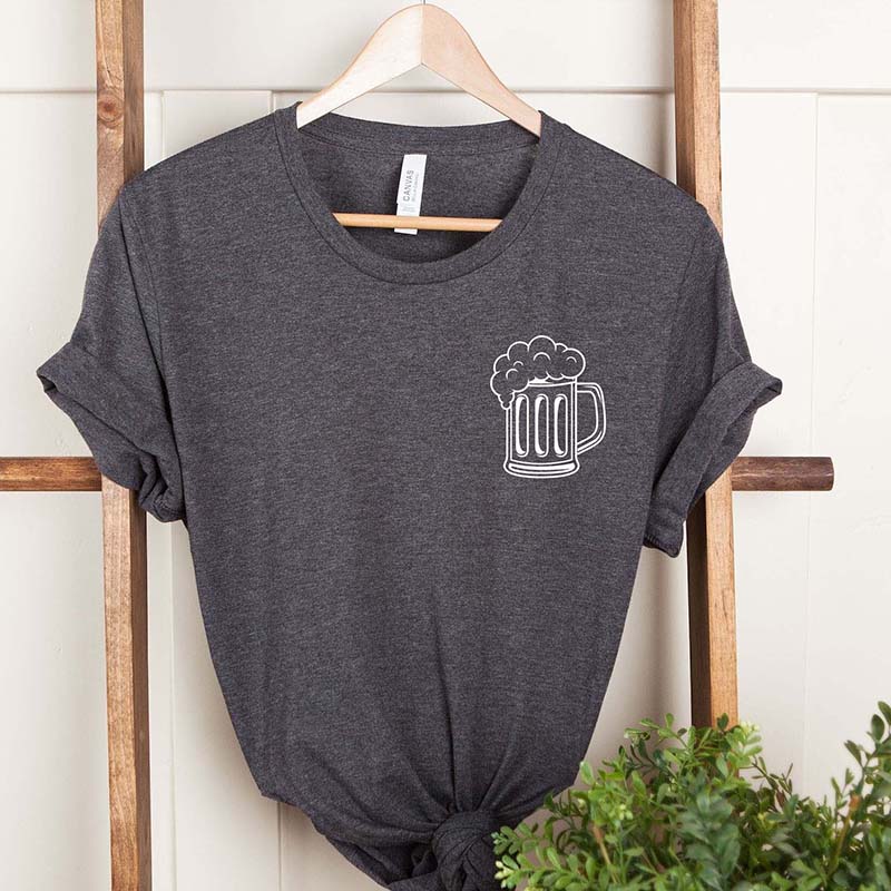 Drinking Beer T-Shirt-carlalin