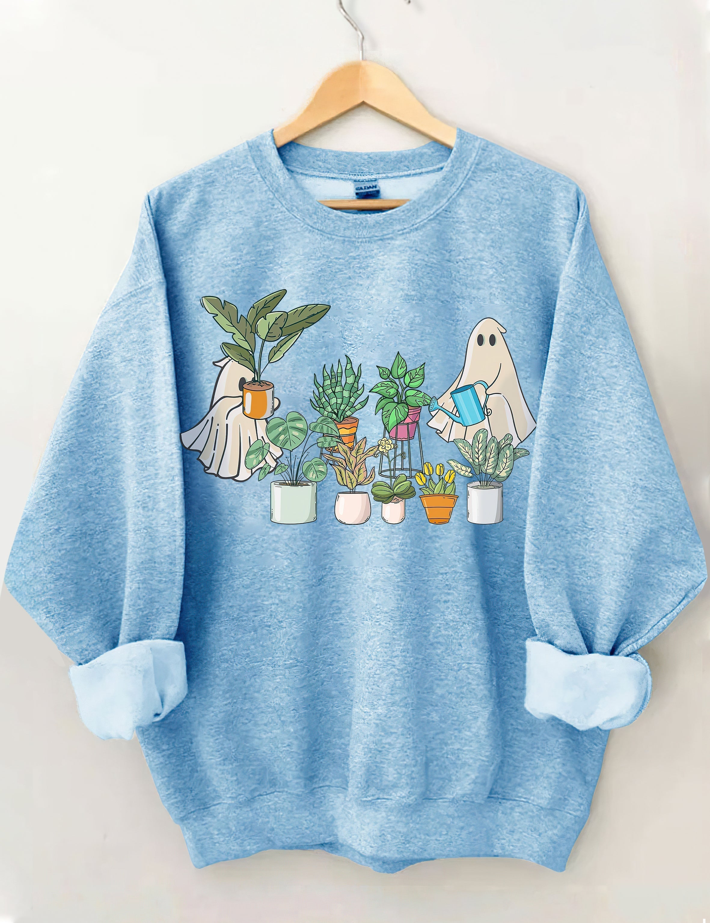Ghost Plant Lady Sweatshirt-carlalin