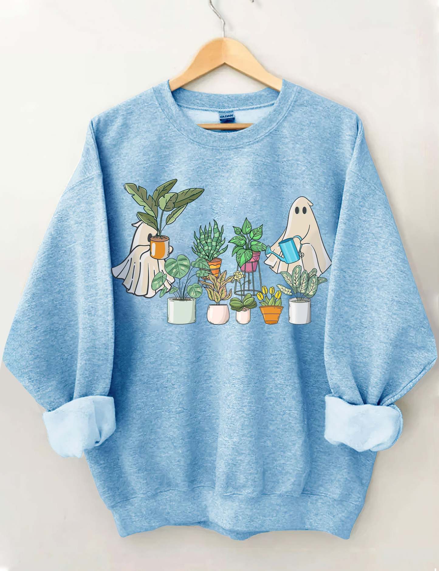 Ghost Plant Lady Sweatshirt-carlalin
